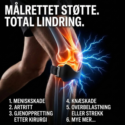 KneLindring- Avlaster, lindrer og forenkler gangen
