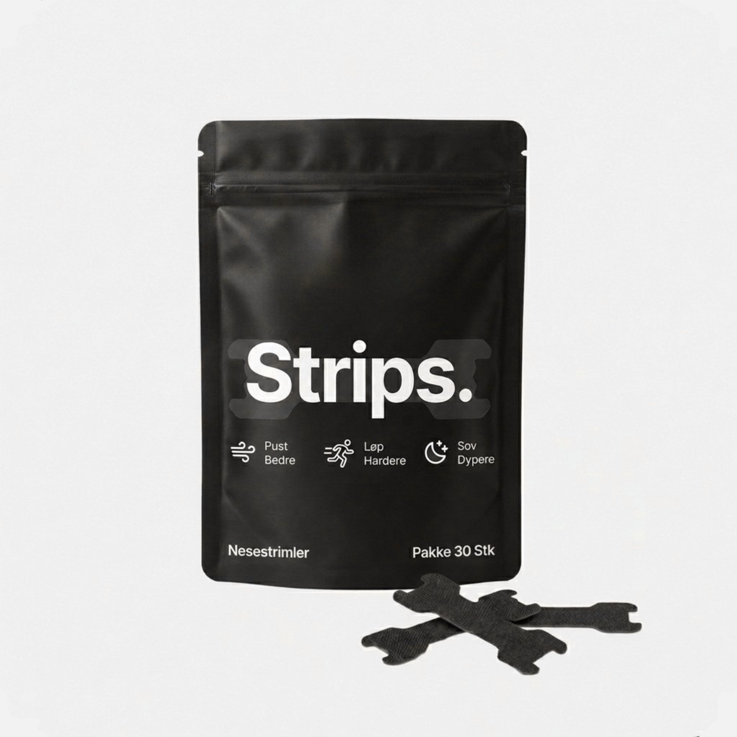 NeseStrips (30-pakning) - Mer oksygen, bedre løpeturer