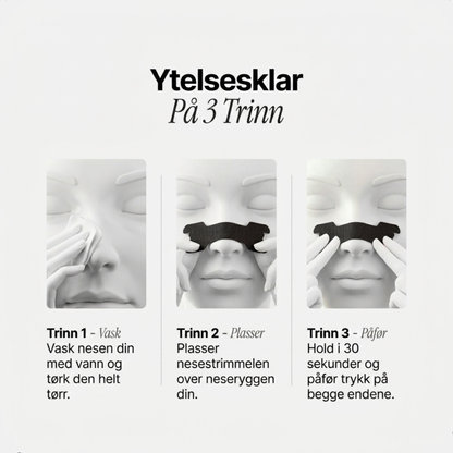 NeseStrips (30-pakning) - Mer oksygen, bedre løpeturer