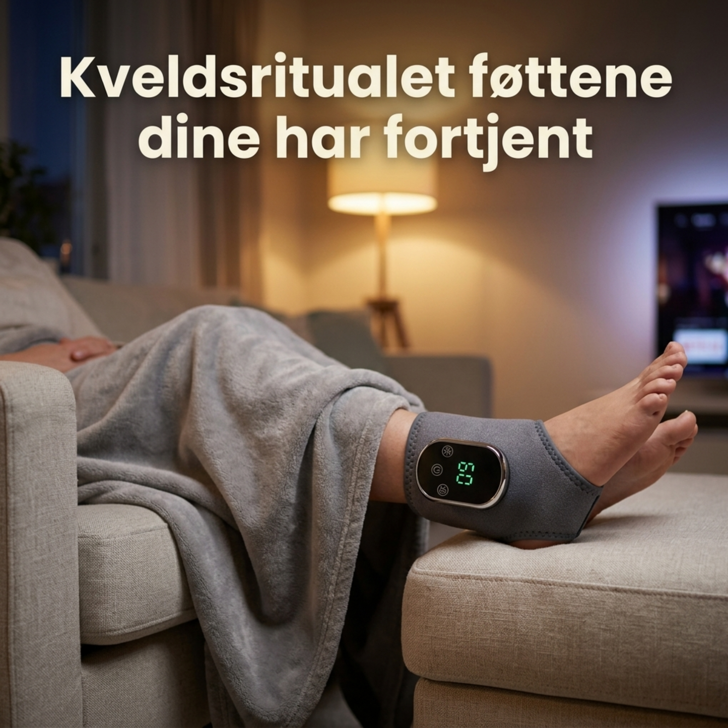AnkelRelief- Lindrer stivhet og ankelubehag